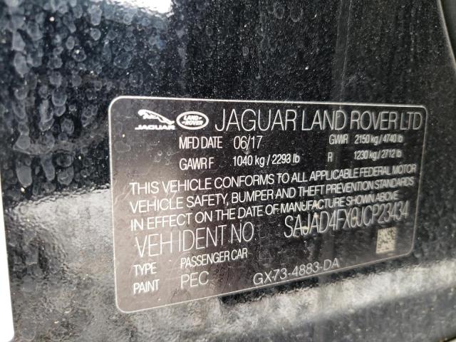 Photo 11 VIN: SAJAD4FX0JCP23434 - JAGUAR XE PREMIUM 