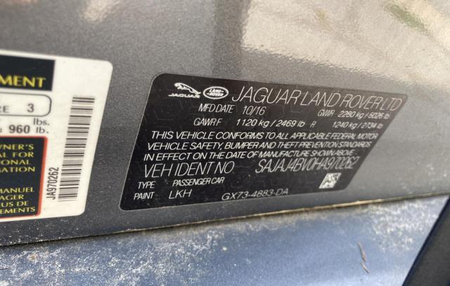 Photo 9 VIN: SAJAJ4BV0HA970262 - JAGUAR XE PREMIUM 