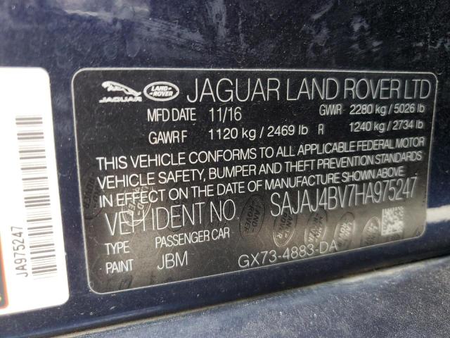 Photo 11 VIN: SAJAJ4BV7HA975247 - JAGUAR XE PREMIUM 