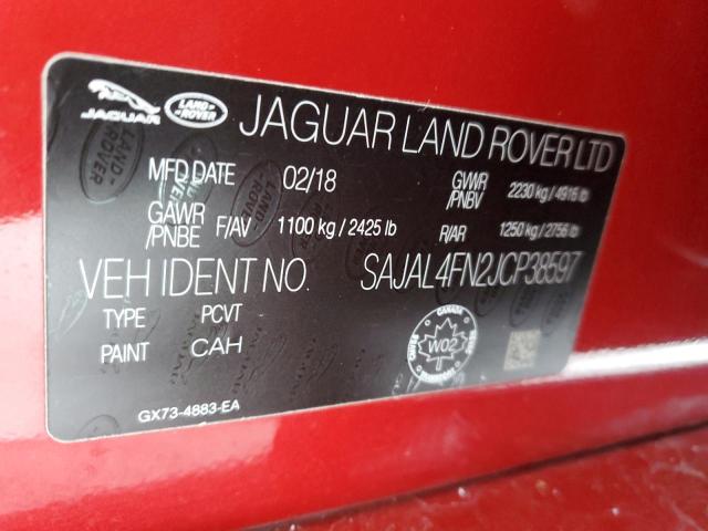 Photo 11 VIN: SAJAL4FN2JCP38597 - JAGUAR XE 