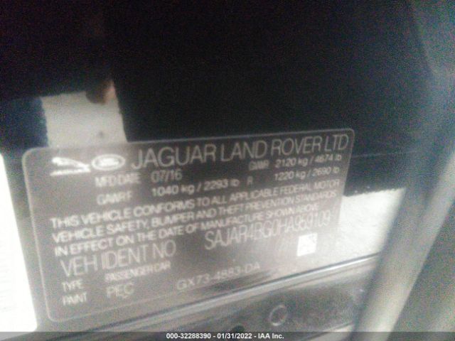 Photo 8 VIN: SAJAR4BG0HA959109 - JAGUAR XE 