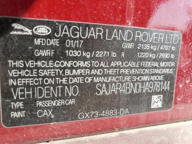 Photo 11 VIN: SAJAR4BN0HA978144 - JAGUAR XE 