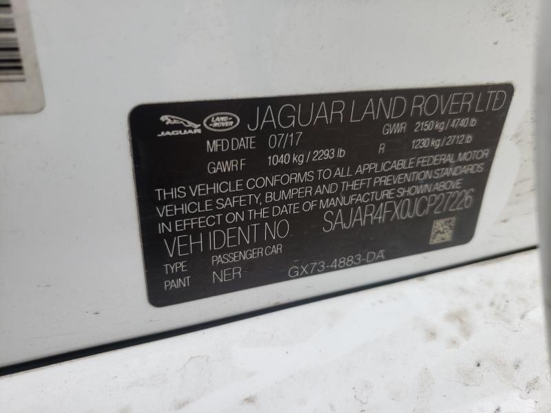 Photo 9 VIN: SAJAR4FX0JCP27226 - JAGUAR XE 