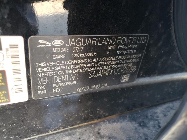 Photo 9 VIN: SAJAR4FX1JCP27798 - JAGUAR XE 