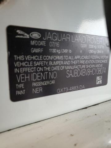 Photo 11 VIN: SAJBD4BV8HCY38074 - JAGUAR XF PREMIUM 