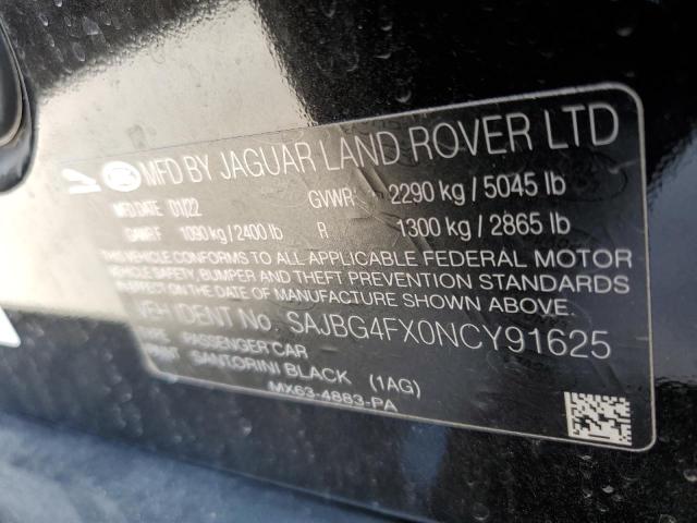 Photo 11 VIN: SAJBG4FX0NCY91625 - JAGUAR XF SE 