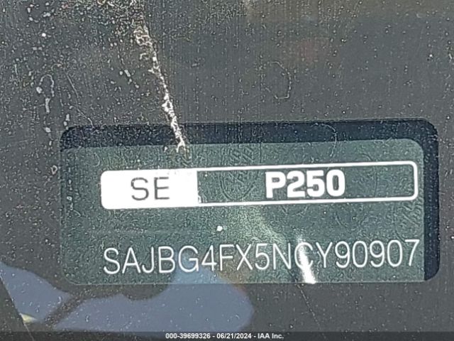 Photo 8 VIN: SAJBG4FX5NCY90907 - JAGUAR XF 