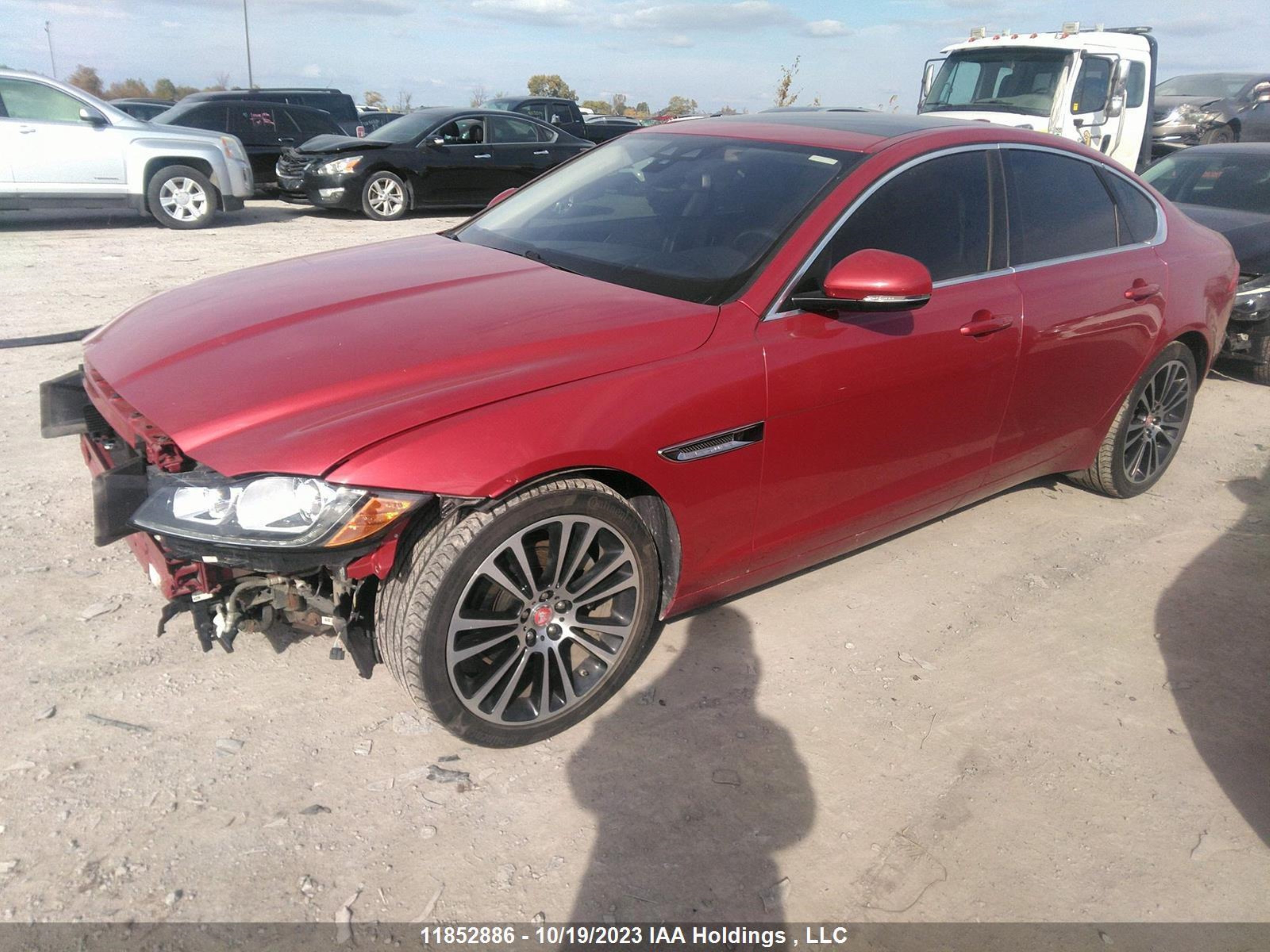 Photo 1 VIN: SAJBK4BN2HCY33698 - JAGUAR XF 