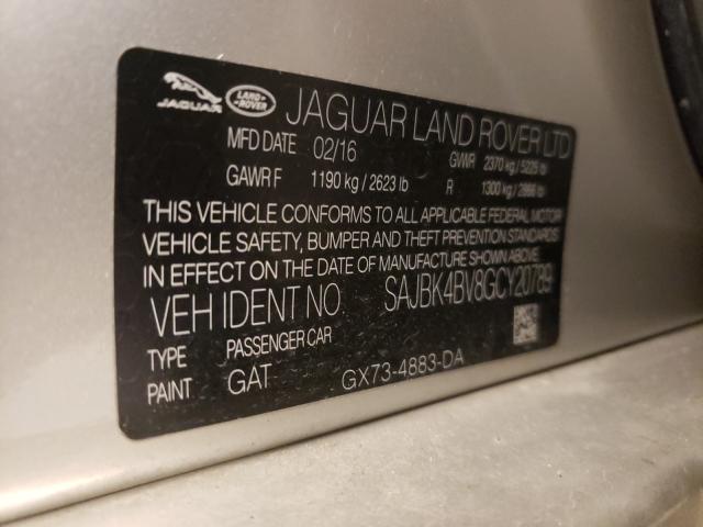 Photo 9 VIN: SAJBK4BV8GCY20789 - JAGUAR XF PRESTIG 