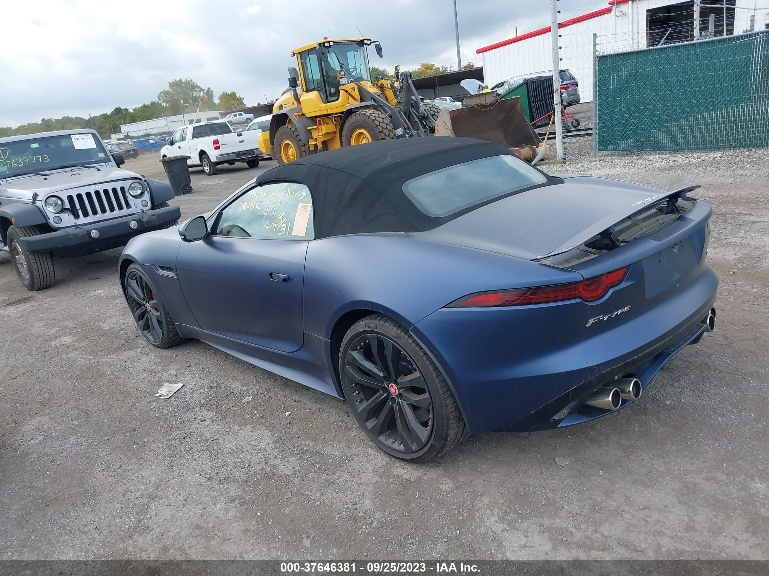 Photo 2 VIN: SAJD55EE8LCK68500 - JAGUAR F-TYPE 