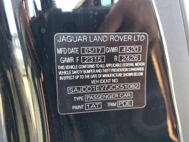 Photo 9 VIN: SAJDD1EV7JCK51082 - JAGUAR F-TYPE 