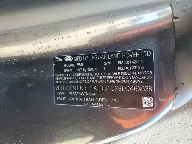 Photo 12 VIN: SAJDD1GX9LCK63638 - JAGUAR F-TYPE 