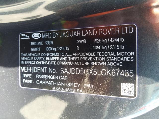 Photo 9 VIN: SAJDD5GX5LCK67435 - JAGUAR F-TYPE 