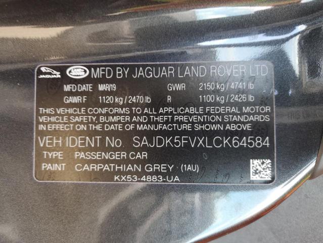 Photo 11 VIN: SAJDK5FVXLCK64584 - JAGUAR F-TYPE 