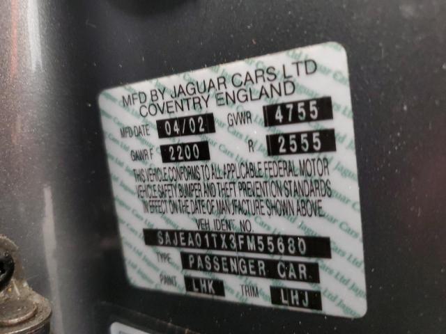 Photo 12 VIN: SAJEA01TX3FM55680 - JAGUAR S-TYPE 