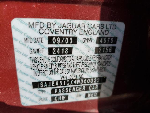 Photo 11 VIN: SAJEA51CX4WD60022 - JAGUAR X-TYPE 3.0 