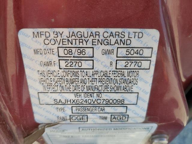 Photo 11 VIN: SAJHX6240VC790098 - JAGUAR XJ6 L 