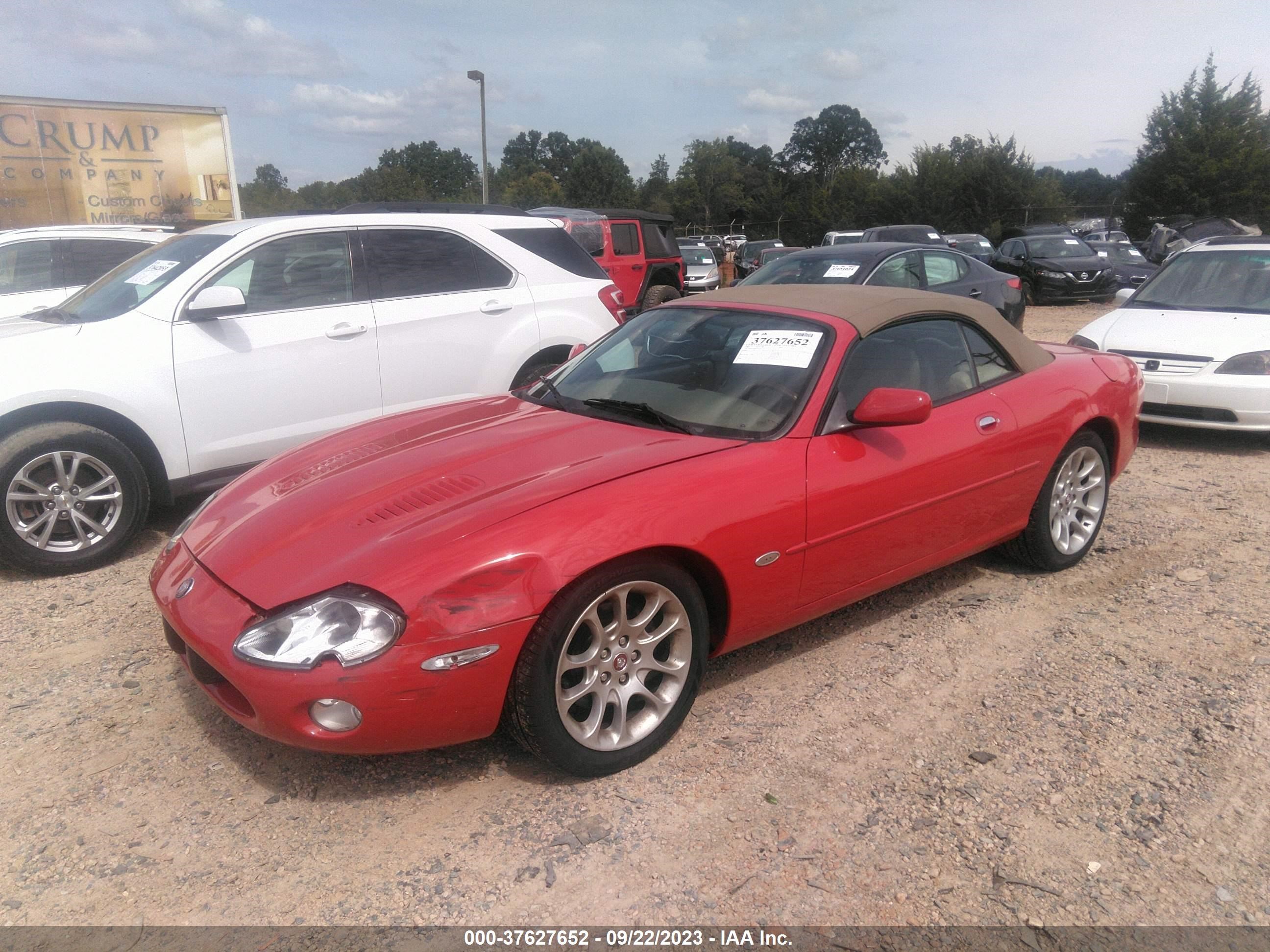 Photo 1 VIN: SAJJA42B4YPA00372 - JAGUAR XK 