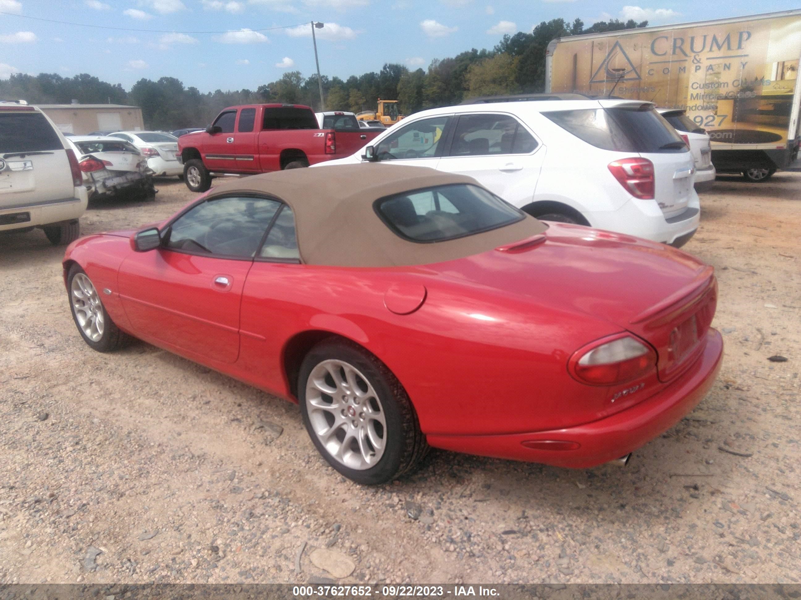 Photo 2 VIN: SAJJA42B4YPA00372 - JAGUAR XK 