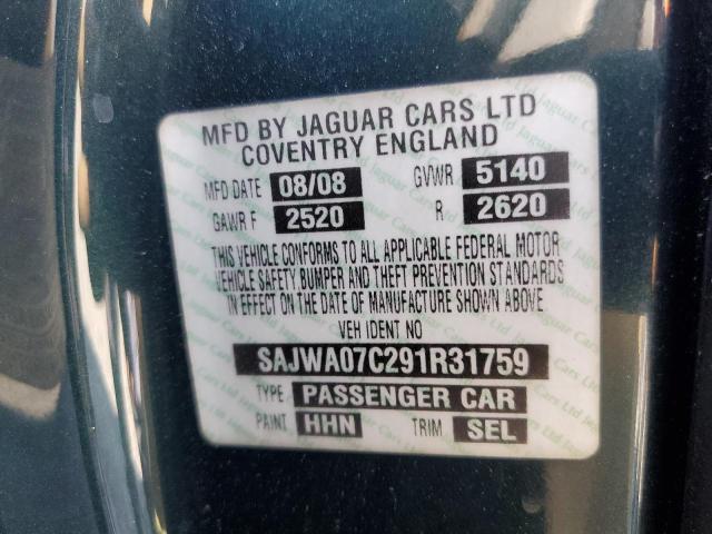 Photo 11 VIN: SAJWA07C291R31759 - JAGUAR XF SUPERCH 