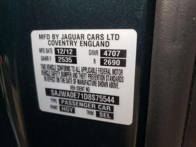 Photo 11 VIN: SAJWA0E71D8S75544 - JAGUAR XF 