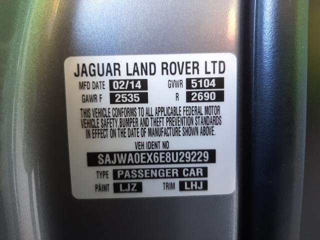 Photo 9 VIN: SAJWA0EX6E8U29229 - JAGUAR XF 