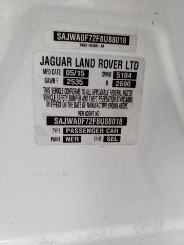 Photo 11 VIN: SAJWA0F72F8U88018 - JAGUAR XF 