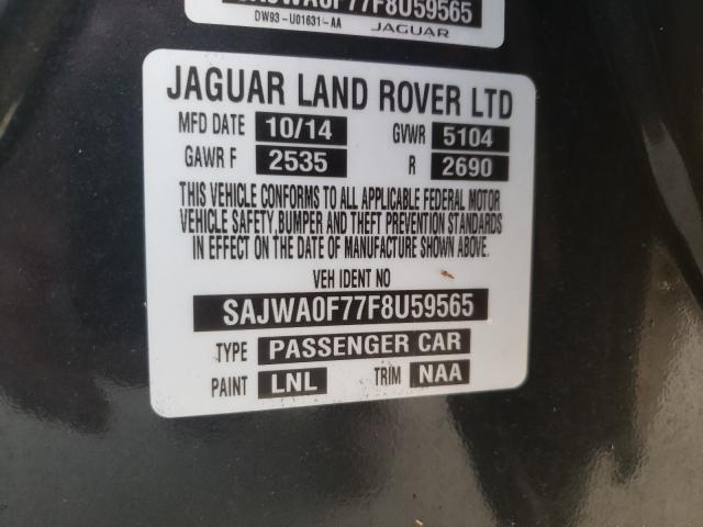 Photo 9 VIN: SAJWA0F77F8U59565 - JAGUAR XF 3.0 SPO 