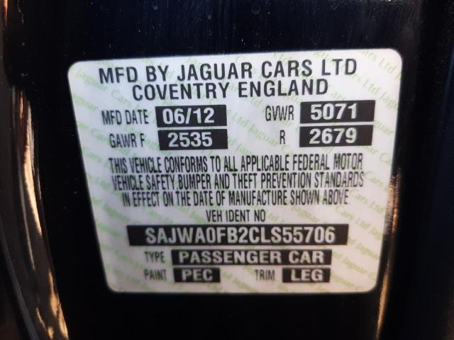 Photo 9 VIN: SAJWA0FB2CLS55706 - JAGUAR XF 