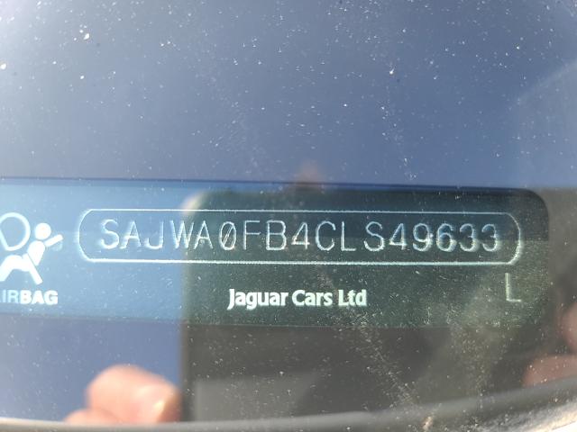 Photo 9 VIN: SAJWA0FB4CLS49633 - JAGUAR XF 