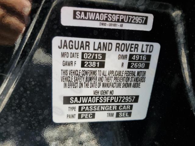 Photo 11 VIN: SAJWA0FS9FPU72957 - JAGUAR XF 