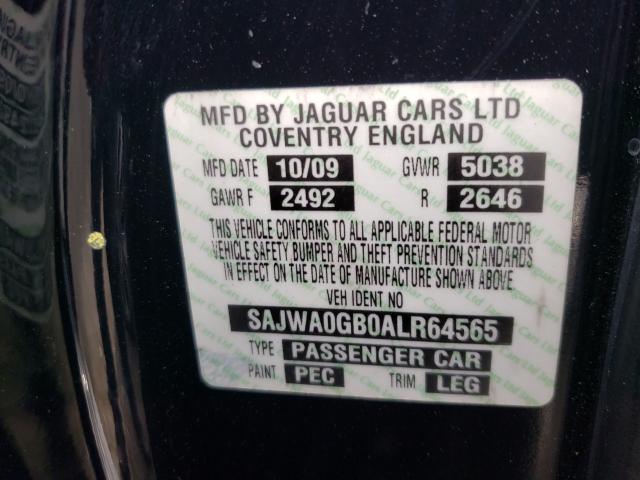 Photo 9 VIN: SAJWA0GB0ALR64565 - JAGUAR XF PREMIUM 