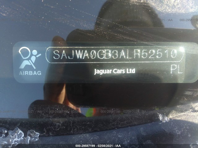 Photo 8 VIN: SAJWA0GB3ALR52510 - JAGUAR XF 