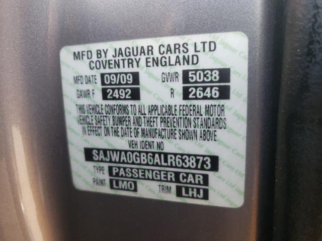 Photo 9 VIN: SAJWA0GB6ALR63873 - JAGUAR XF PREMIUM 