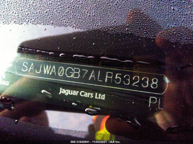 Photo 8 VIN: SAJWA0GB7ALR53238 - JAGUAR XF 