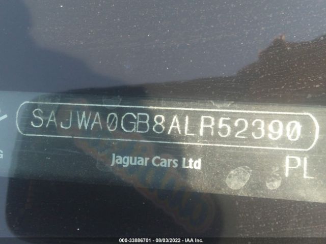 Photo 8 VIN: SAJWA0GB8ALR52390 - JAGUAR XF 