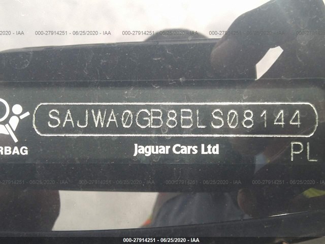 Photo 8 VIN: SAJWA0GB8BLS08144 - JAGUAR XF 