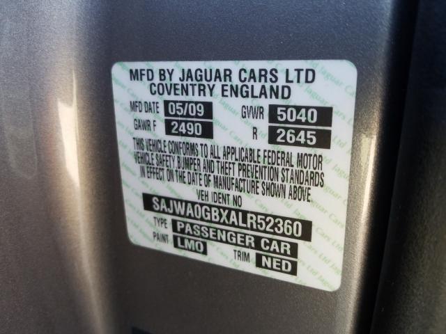 Photo 9 VIN: SAJWA0GBXALR52360 - JAGUAR XF PREMIUM 