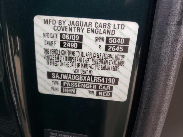 Photo 11 VIN: SAJWA0GBXALR54190 - JAGUAR XF 