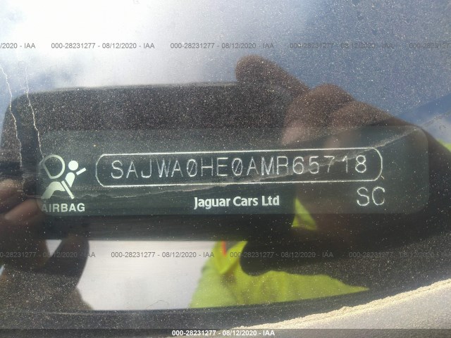 Photo 8 VIN: SAJWA0HE0AMR65718 - JAGUAR XF 