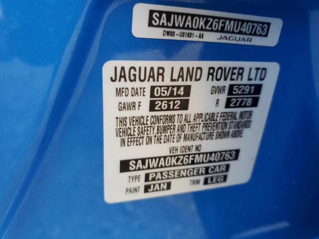 Photo 11 VIN: SAJWA0KZ6FMU40763 - JAGUAR XF 