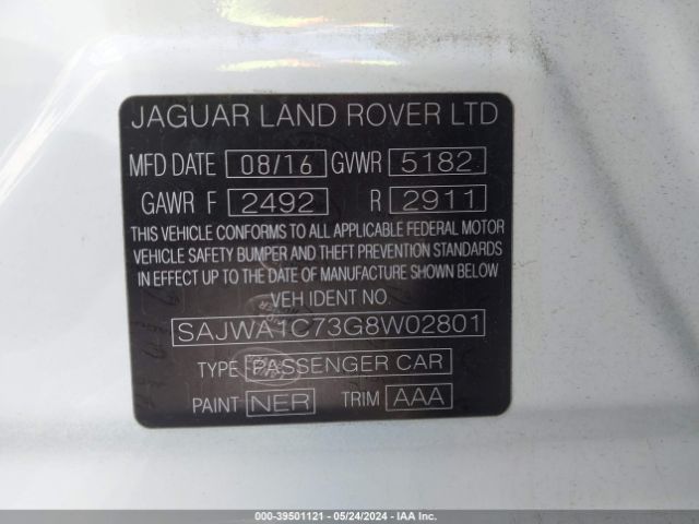 Photo 8 VIN: SAJWA1C73G8W02801 - JAGUAR XJ 