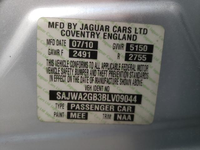 Photo 9 VIN: SAJWA2GB3BLV09044 - JAGUAR XJL 