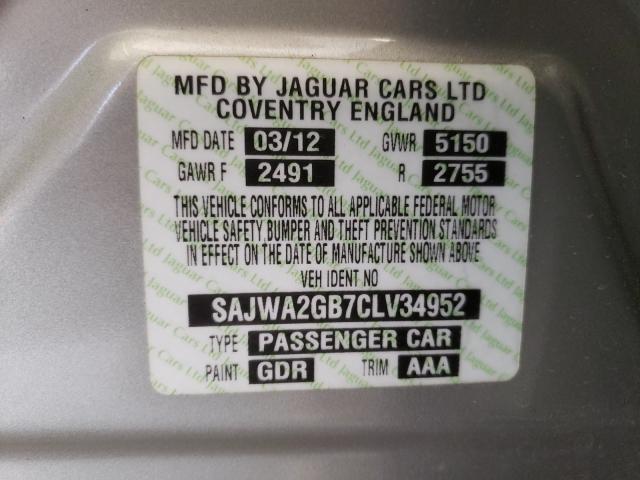 Photo 9 VIN: SAJWA2GB7CLV34952 - JAGUAR XJL 