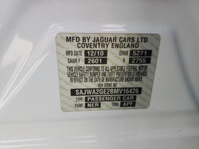 Photo 9 VIN: SAJWA2GE2BMV16426 - JAGUAR XJL SUPERC 