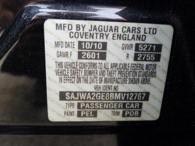 Photo 9 VIN: SAJWA2GE8BMV12767 - JAGUAR XJL SUPERC 