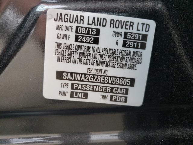 Photo 9 VIN: SAJWA2GZ8E8V59605 - JAGUAR XJL PORTFO 