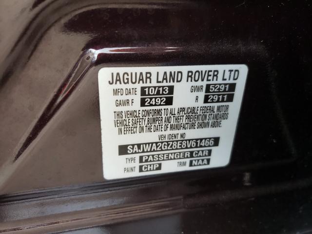 Photo 9 VIN: SAJWA2GZ8E8V61466 - JAGUAR XJL PORTFO 