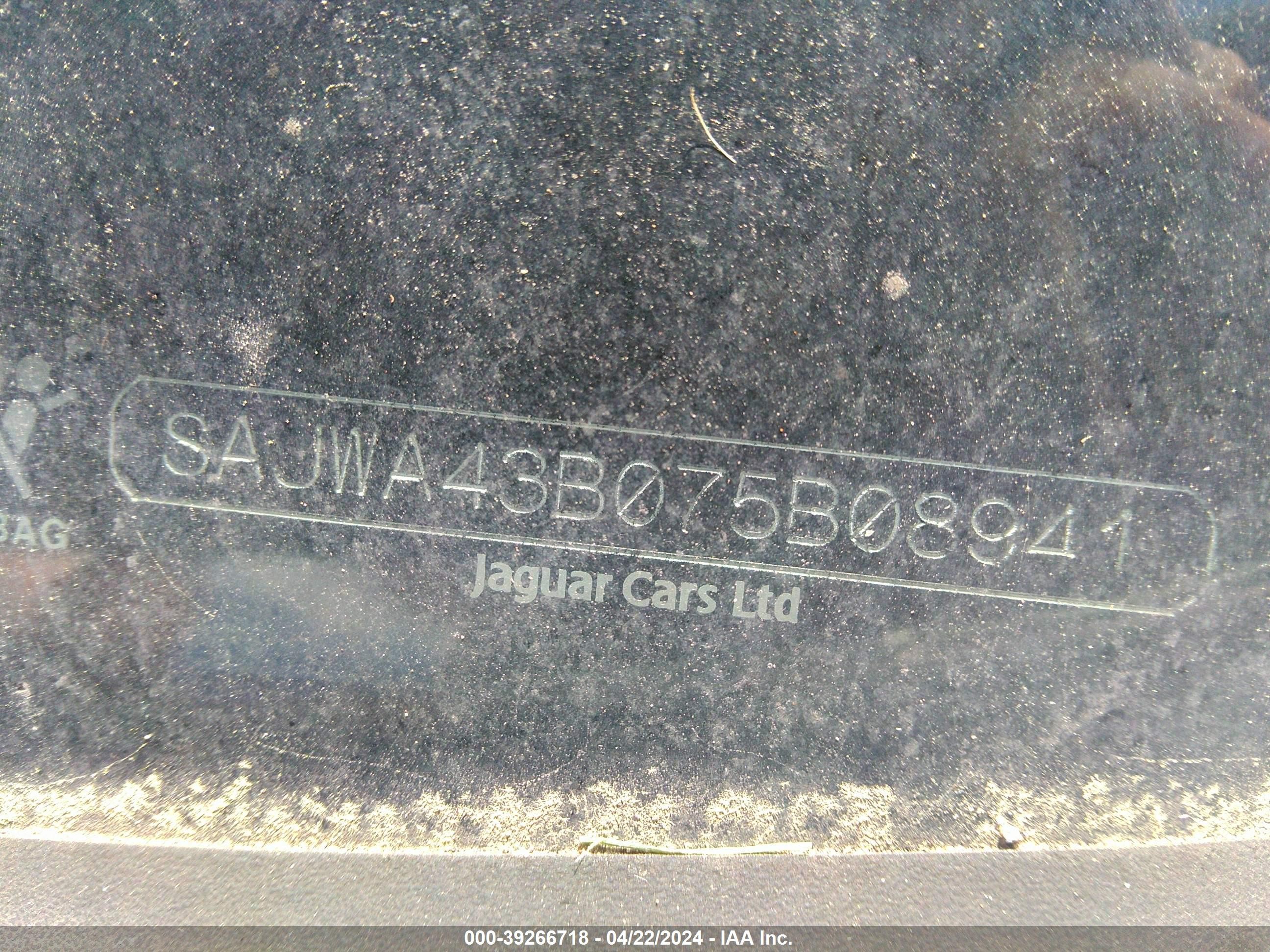 Photo 8 VIN: SAJWA43B075B08941 - JAGUAR XK 