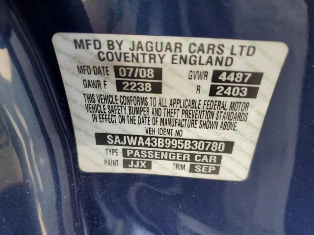 Photo 11 VIN: SAJWA43B995B30780 - JAGUAR XK 